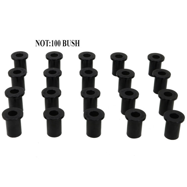 Spring - eye front & shackle bushing UNIT