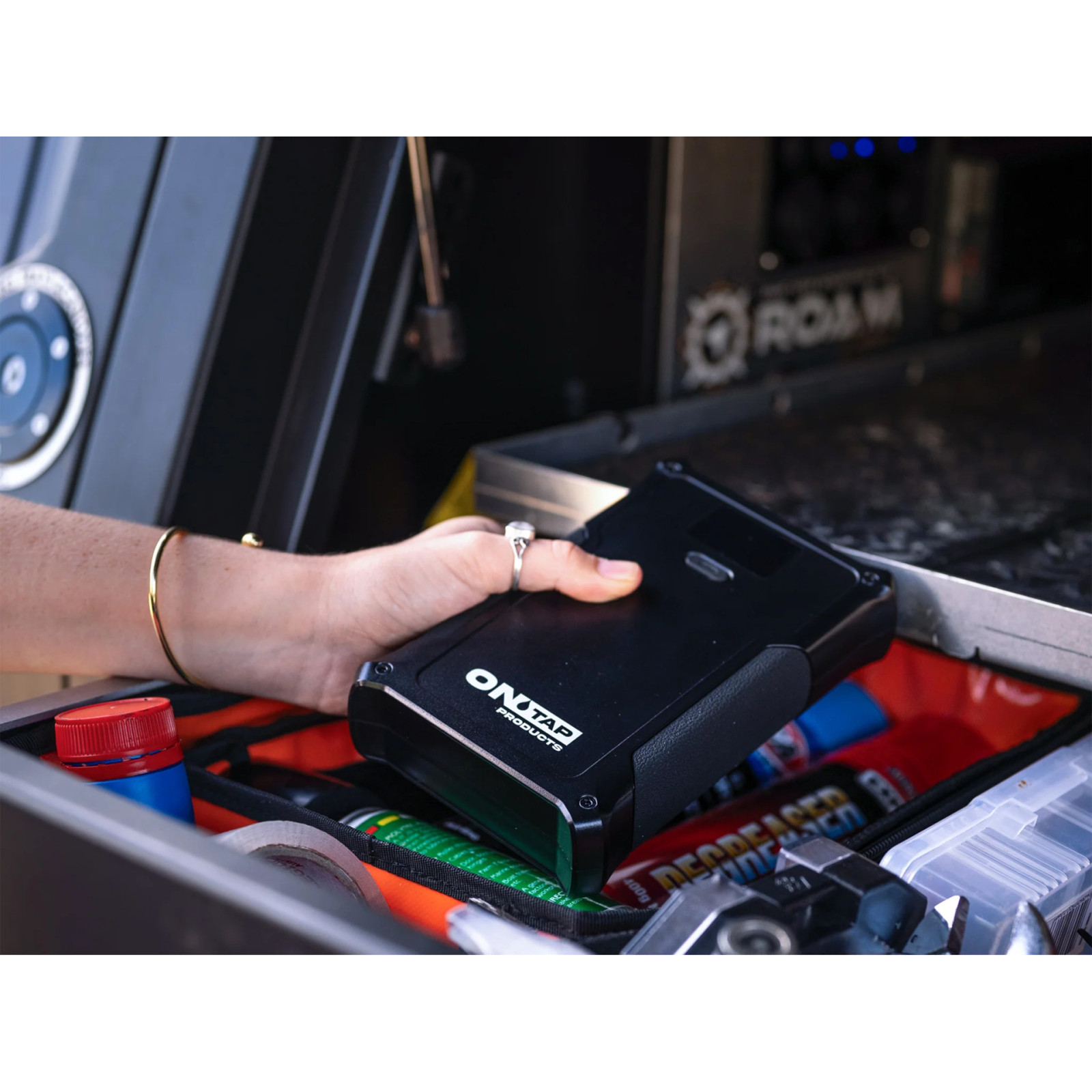 Batterie externe power bank multi fonctions Ontap 9 6 Ah