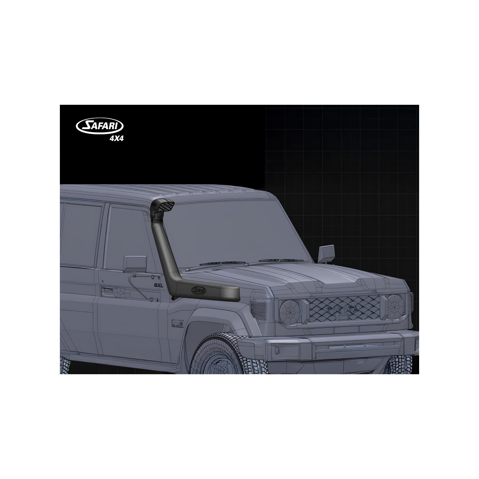 Snorkel Safari Toyota Land Cruiser HZJ7 GDJ7 2024+