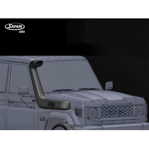 Snorkel Safari Armax Toyota Land Cruiser HZJ7 GDJ7 2024+