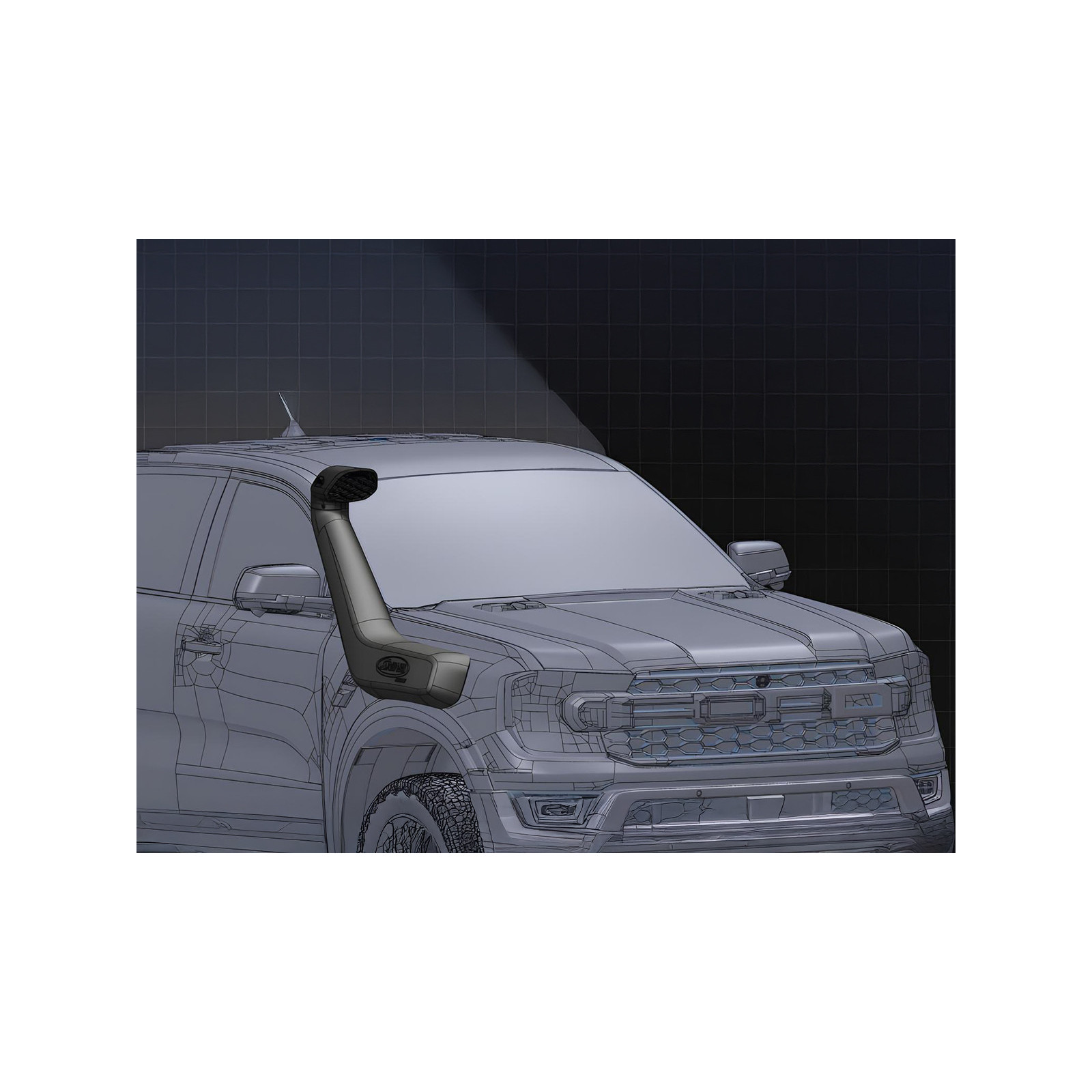 Snorkel Safari Armax Ford Ranger Raptor 2023+ V6 3 0L EcoBoost