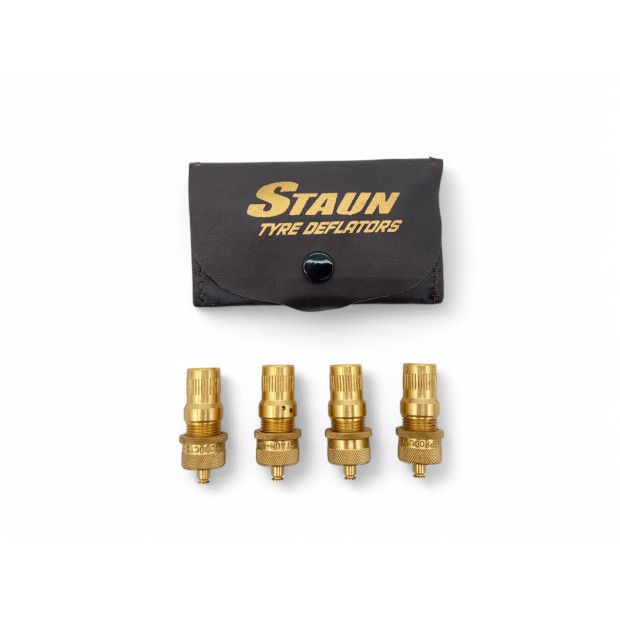 Degonfleurs pneus Staun 1.03 a 3.9 bars (jeu de 4) : vert