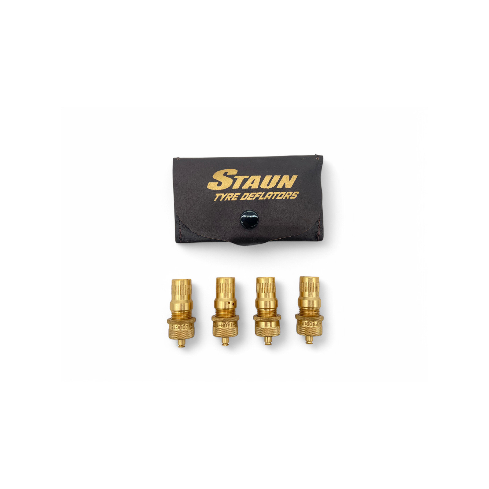 Degonfleurs pneus Staun 1.03 a 3.9 bars (jeu de 4) : vert