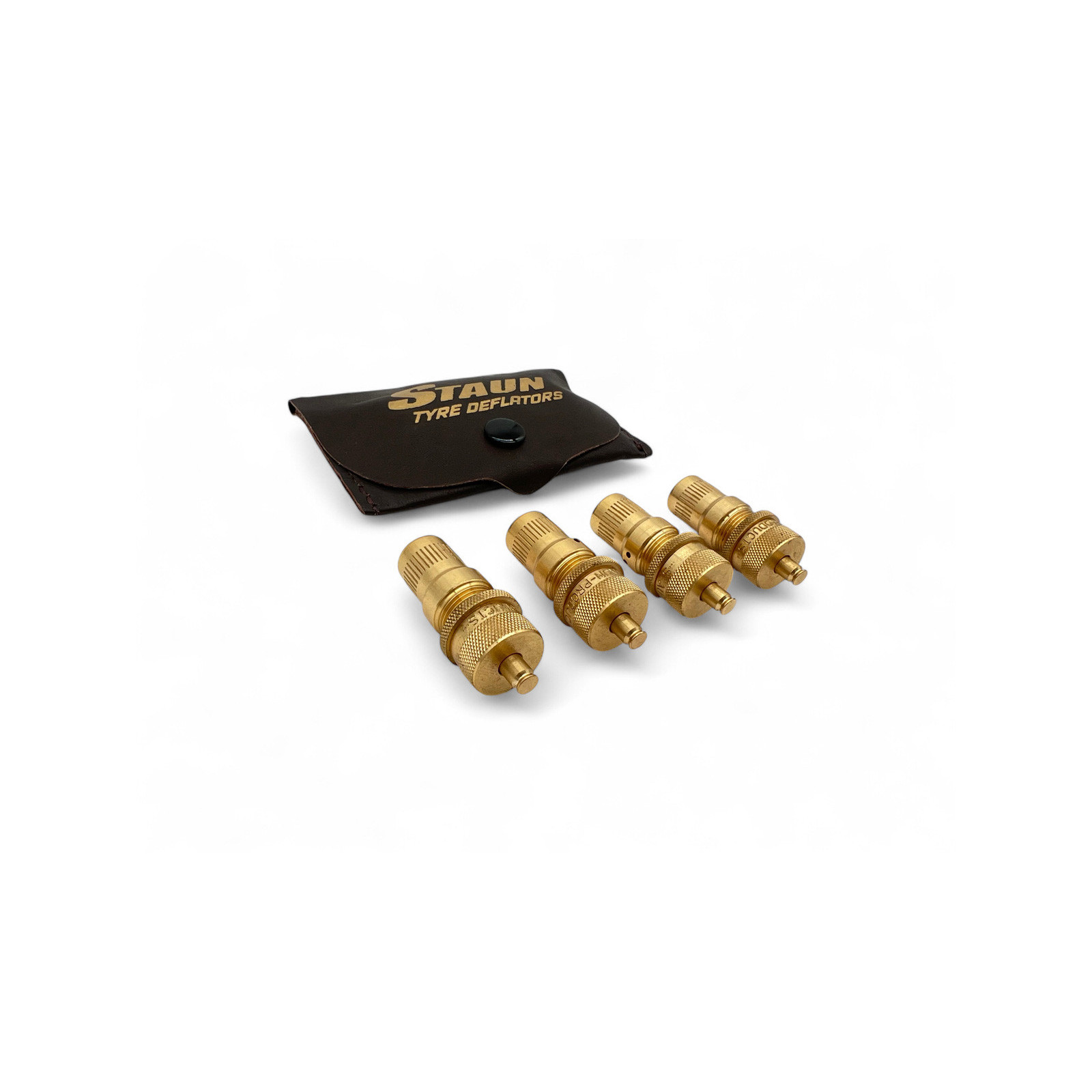 Degonfleurs pneus Staun 1.03 a 3.9 bars (jeu de 4) : vert