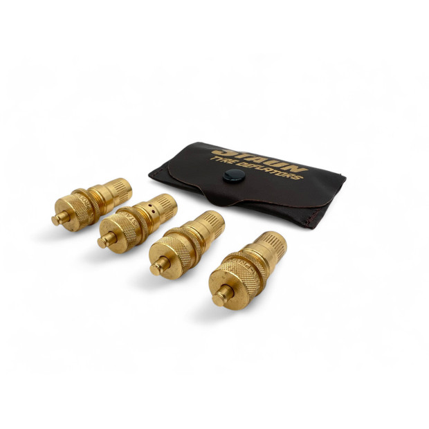 Degonfleurs pneus Staun 1.03 a 3.9 bars (jeu de 4) : vert