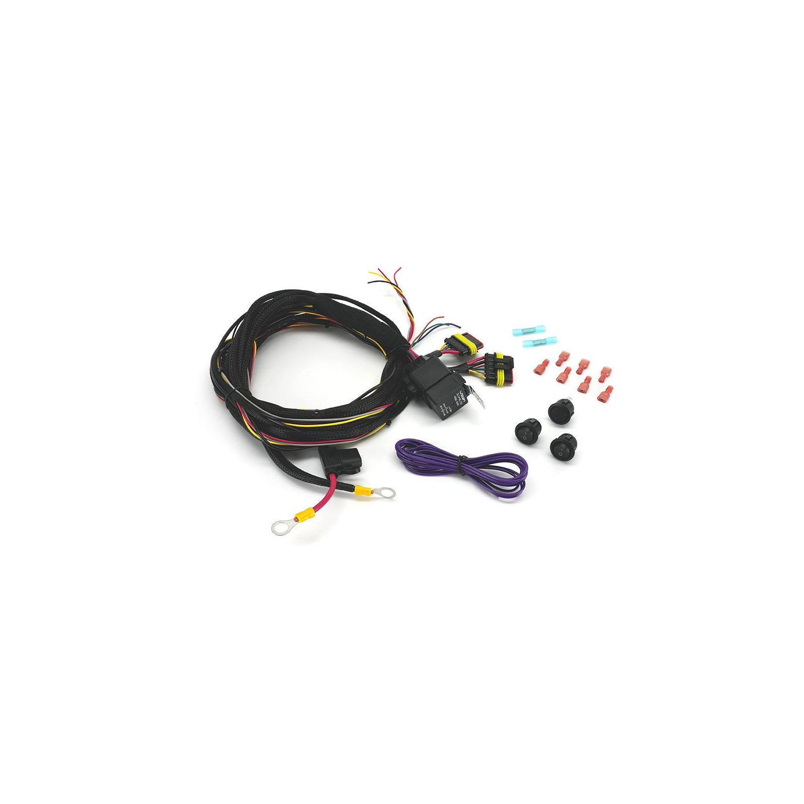 FAISCEAU 2 PHARES LONG (6-BROCHES, SUPERSEAL, 12V)