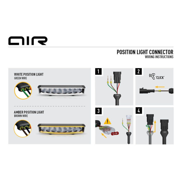 PHARE LED LAZER AIR-55 (with Beacon Function)