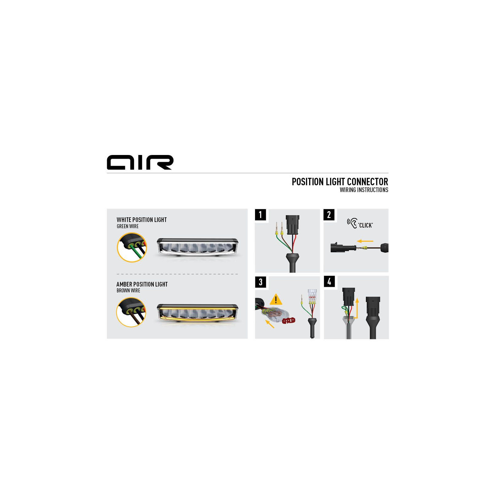 PHARE LED LAZER AIR-55 (with Beacon Function)