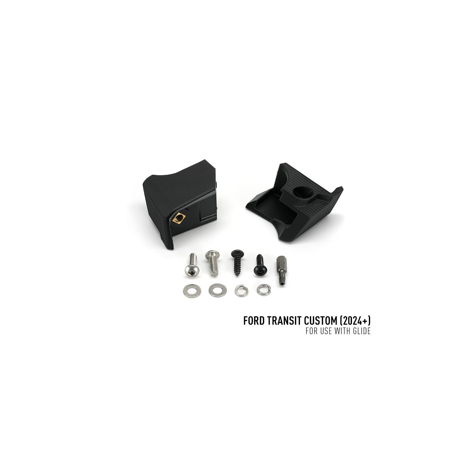 KIT MONTAGE GLIDE CALANDRE FORD TRANSIT CUSTOM 2024+
