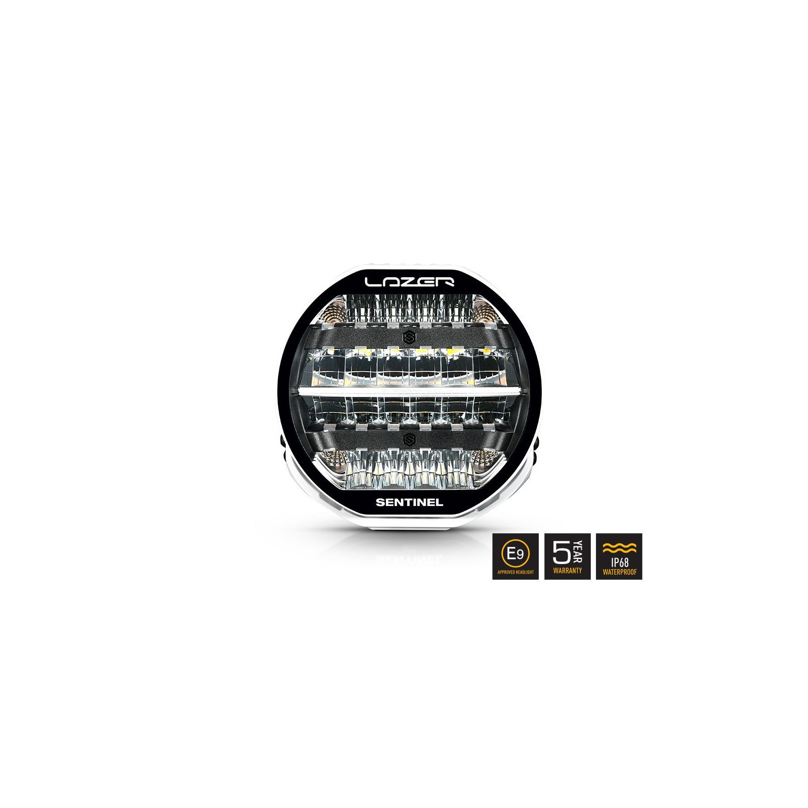 PHARE LED LAZER SENTINEL 9" HIGHLINE - WHITE