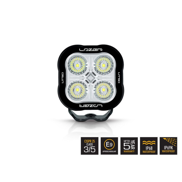 PHARE LED LAZER UTILITY-50 (CISPR 25 CLASSE 5) NOIR