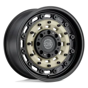 JANTE BLACK RHINO ARSENAL 8x17 6x130 ET38 CB84.1 SAND ON BLACK