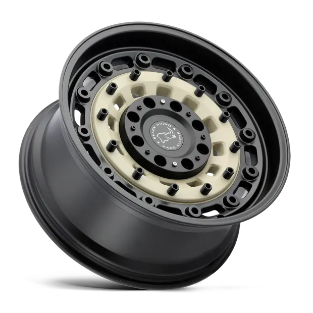 JANTE BLACK RHINO ARSENAL 8x17 6x130 ET38 CB84.1 SAND ON BLACK