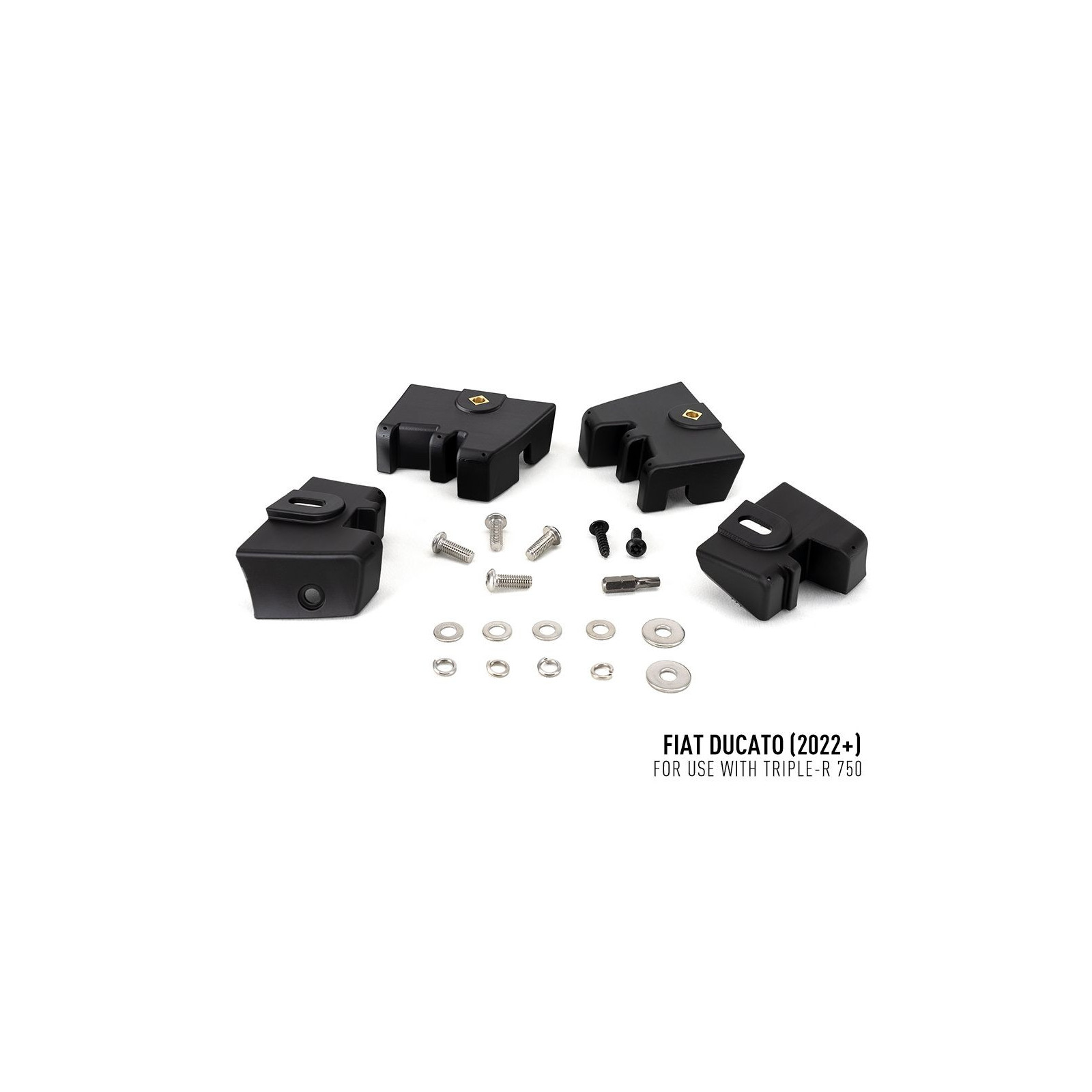 KIT MONTAGE RRR4 CALANDRE FIAT DUCATO 2022+ (Sauf BVA)