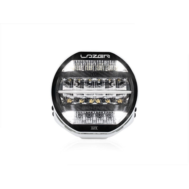 PHARE LED LAZER SENTINEL 9" EL-blanc- feux de position - 'slim' mount