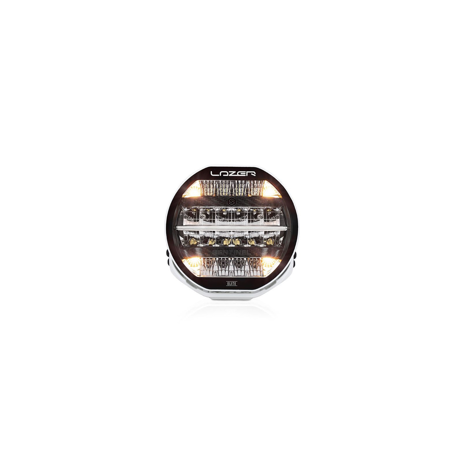 PHARE LED LAZER SENTINEL 9" EL-blanc- feux de position - 'slim' mount