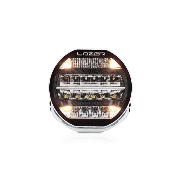 PHARE LED LAZER SENTINEL 9"  /  BLANCHE - Avec feux de position
