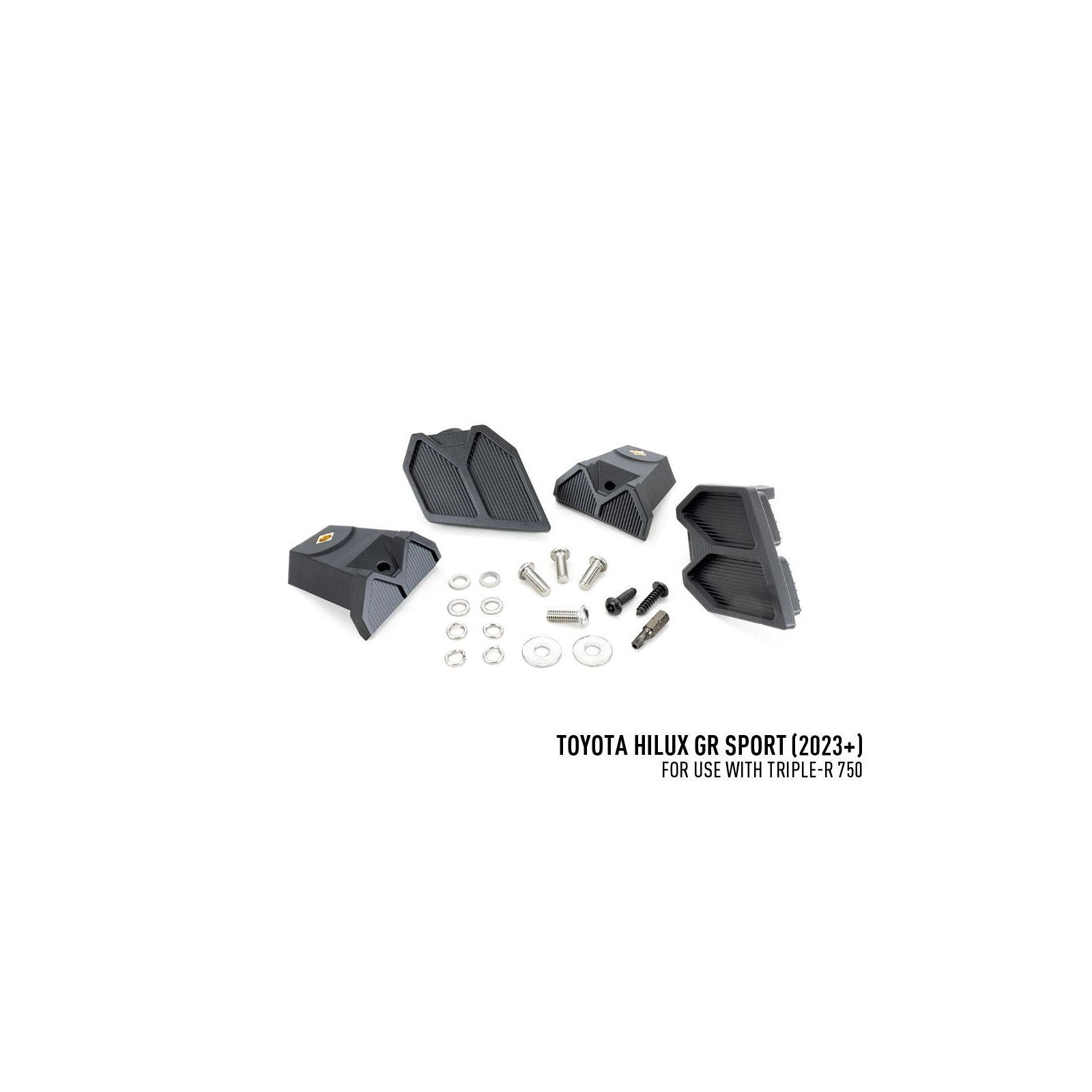 KIT MONTAGE RRR4 CALANDRE TOYOTA HILUX GR SPORT 2023+