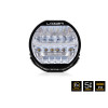 PHARE LED LAZER SENTINEL 9"  /  CHROME - Avec feux de position