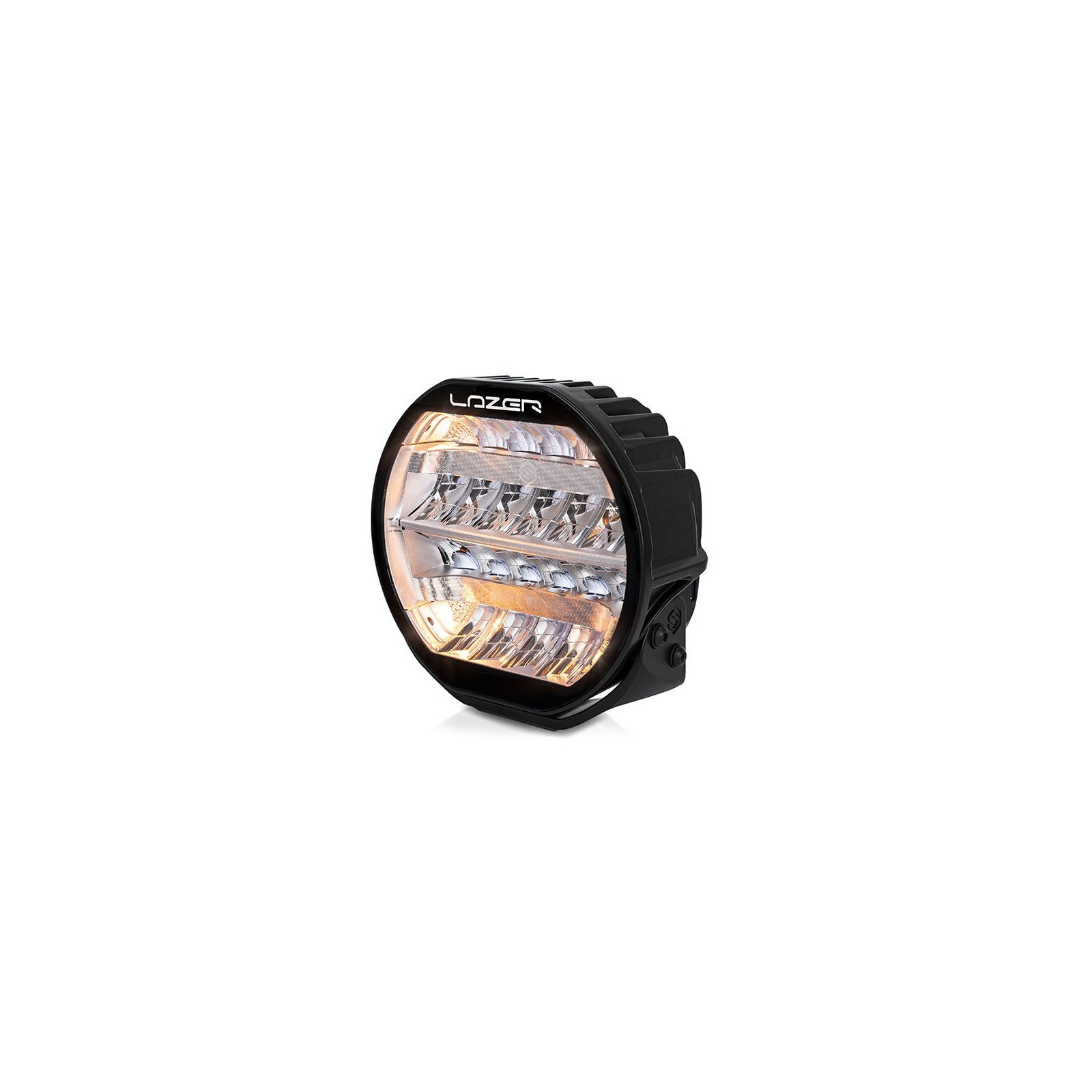 PHARE LED LAZER SENTINEL 9"  /  CHROME - Avec feux de position