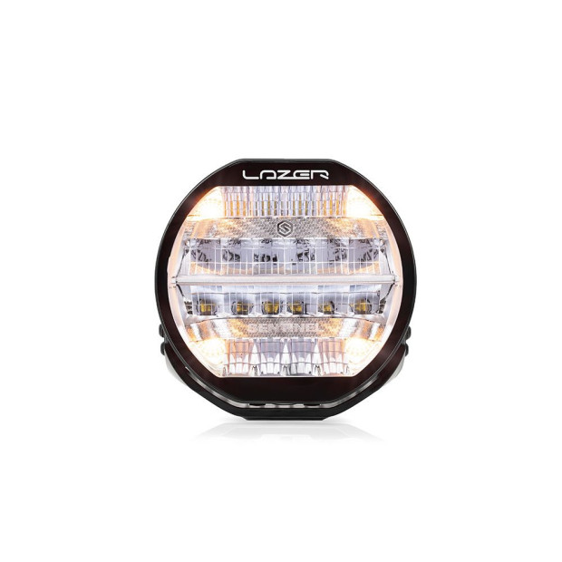 PHARE LED LAZER SENTINEL 9"  /  CHROME - Avec feux de position
