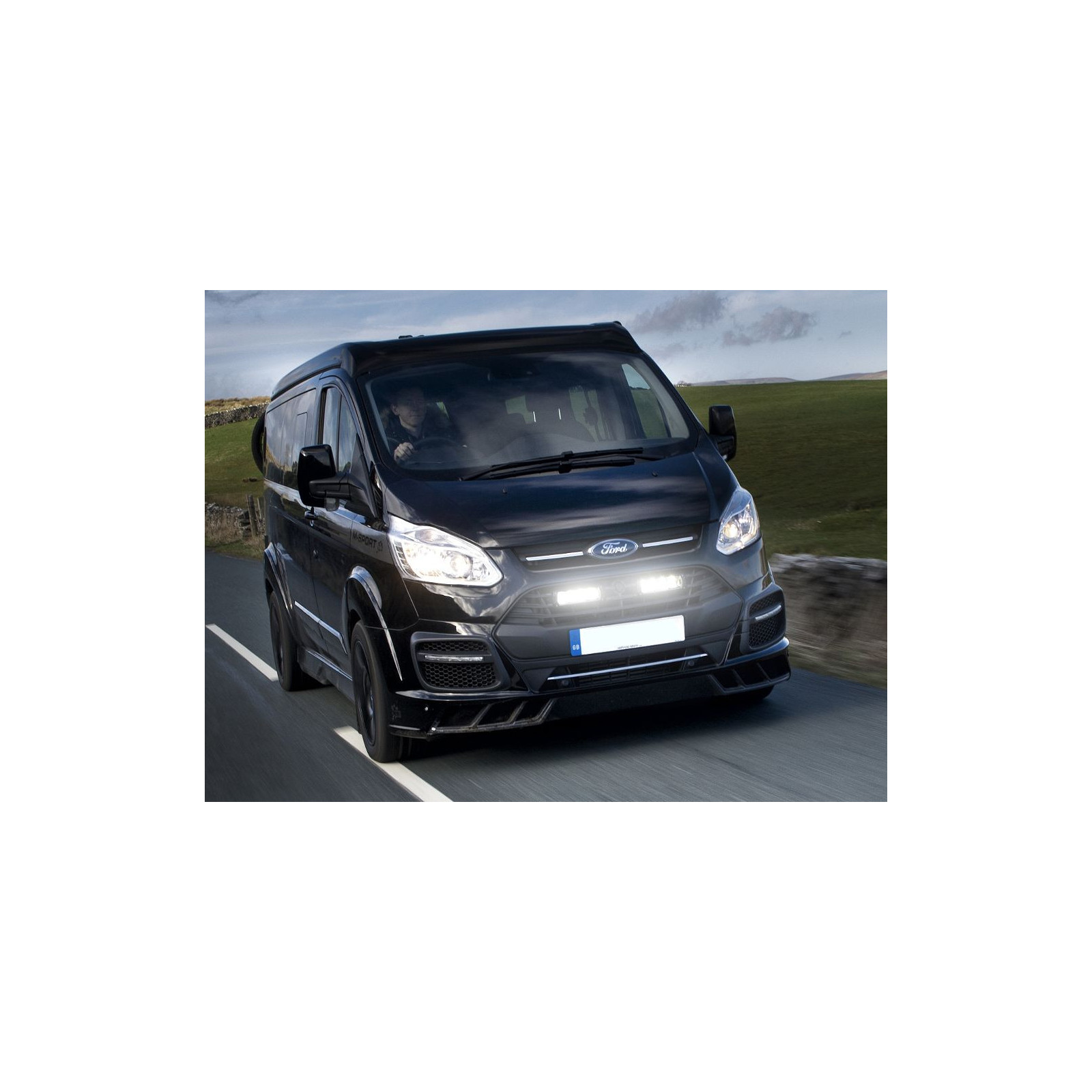 KIT MONTAGE RRR4 CALANDRE FORD TRANSIT CUSTOM 2012+