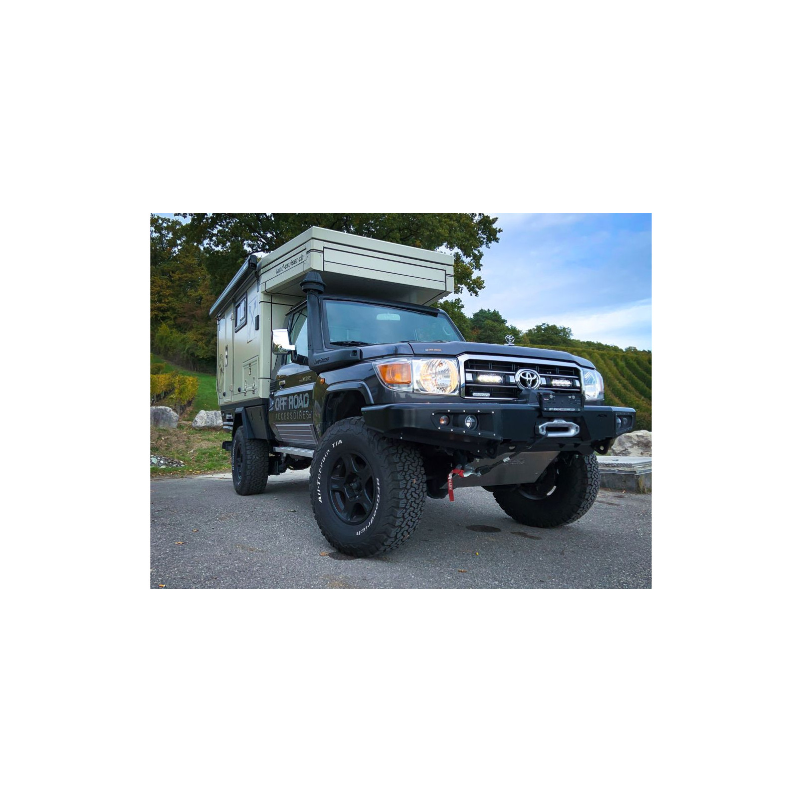 KIT MONTAGE ST4 EVO CALANDRE TOYOTA LC70 2007+