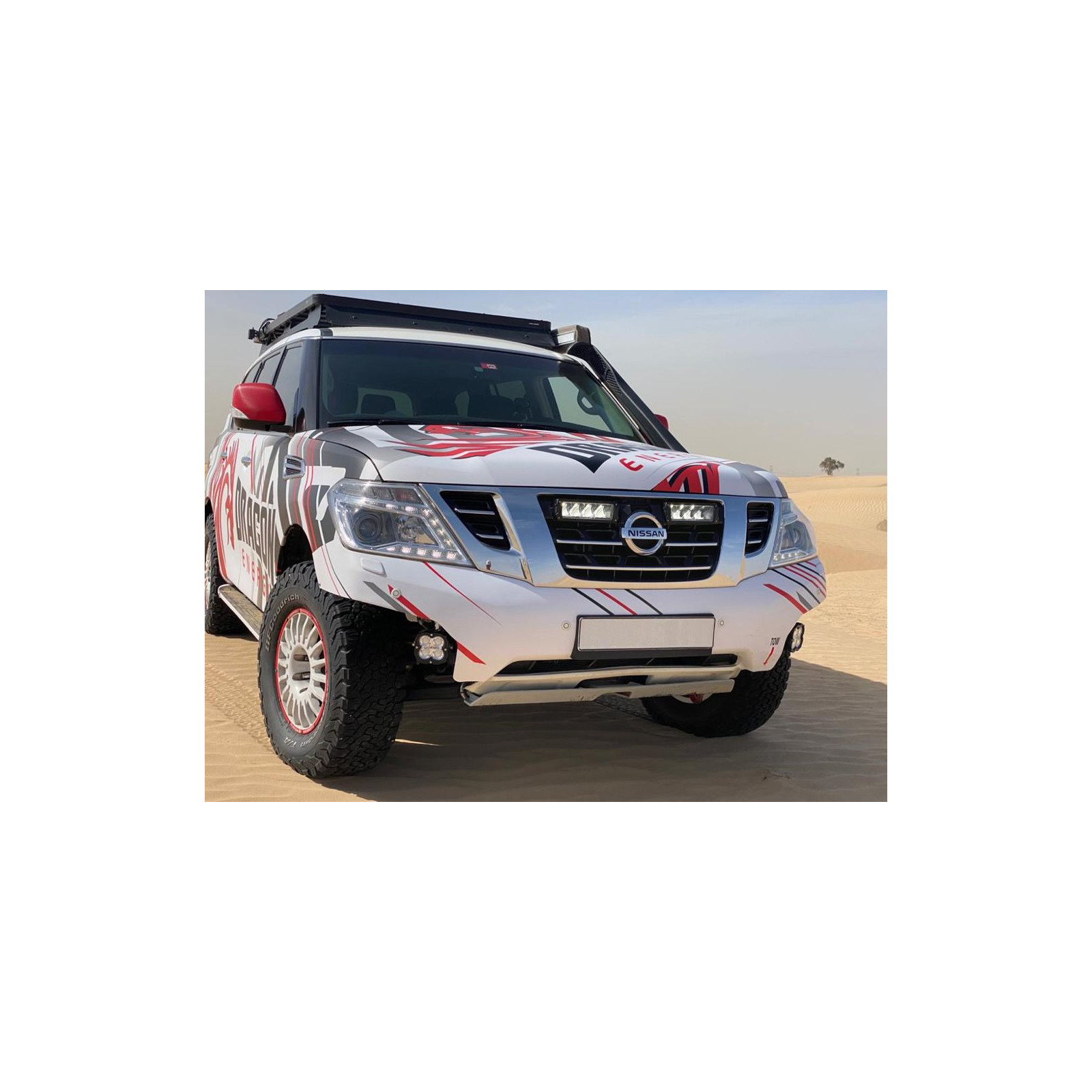 KIT MONTAGE RRR4 CALANDRE NISSAN PATROL Y62 SERIES 4 2018+