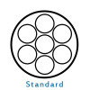 FAISCEAU STANDARD 7 BROCHES - SET7P