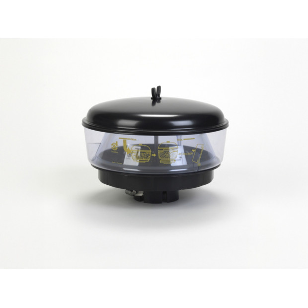 Préfiltre cyclonique Donaldson transparent Ø10" avec entrée Ø3"