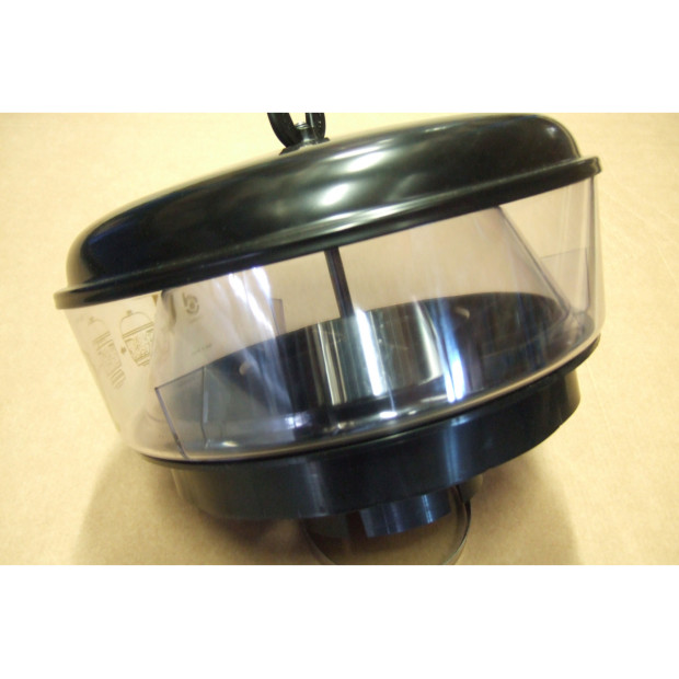 Préfiltre cyclonique Donaldson transparent Ø10" avec entrée Ø3.8"