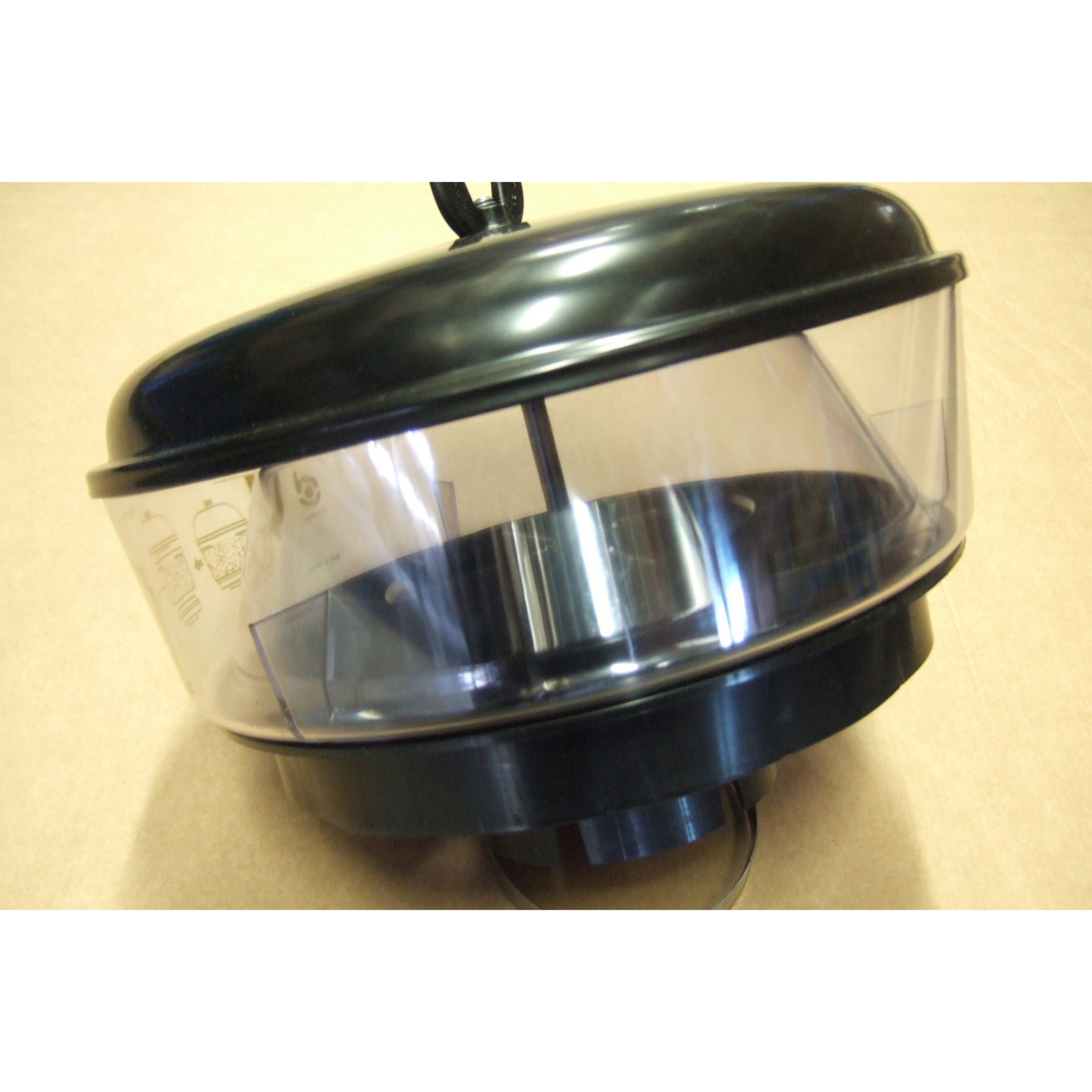 Préfiltre cyclonique Donaldson transparent Ø10" avec entrée Ø3.8"