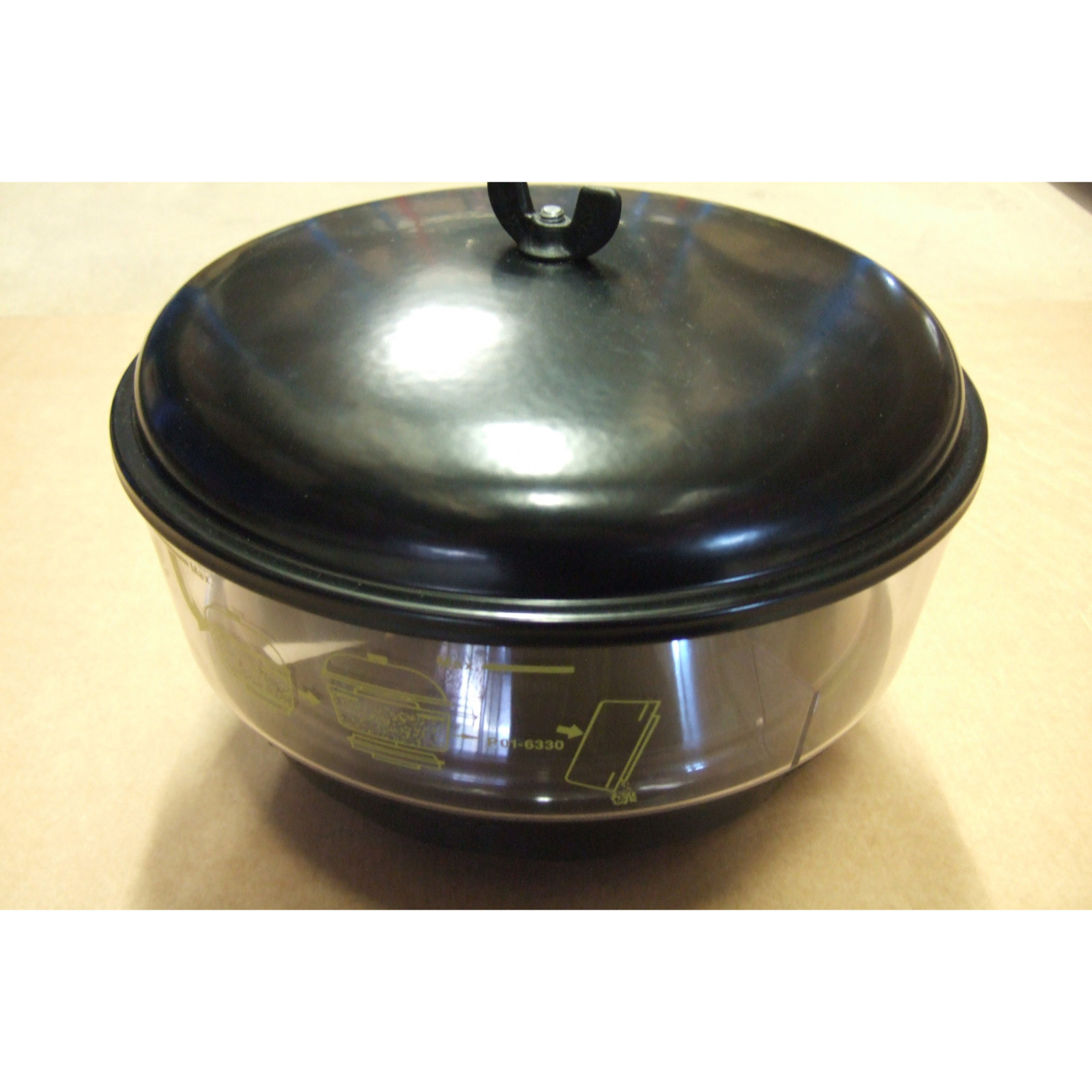 Préfiltre cyclonique Donaldson transparent Ø10" avec entrée Ø3.8"