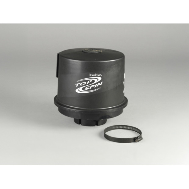 Préfiltre cyclonique Donaldson Topspin Ø10" avec entrée Ø4" snorkels HP