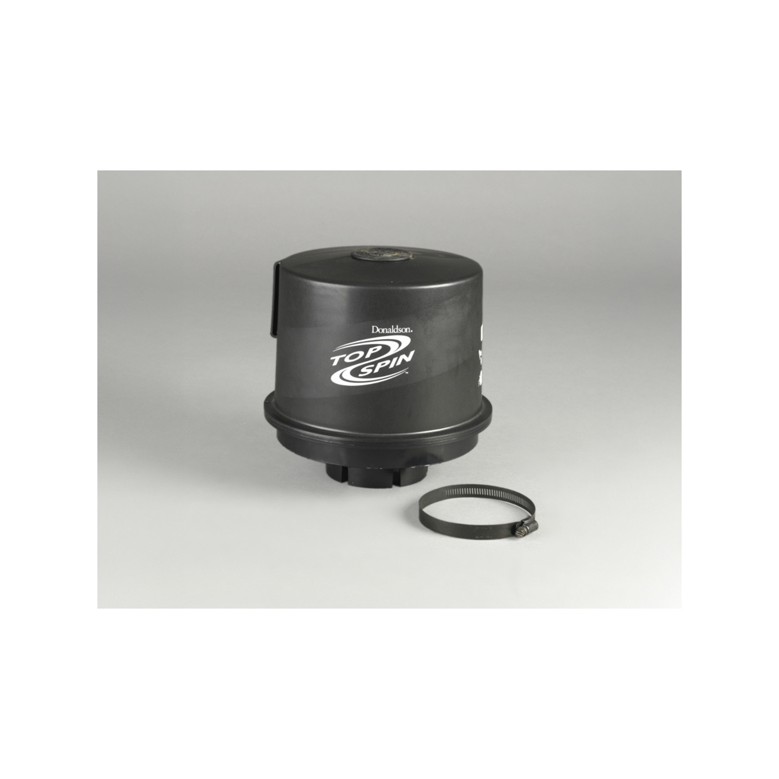 Préfiltre cyclonique Donaldson Topspin Ø10" avec entrée Ø4" snorkels HP