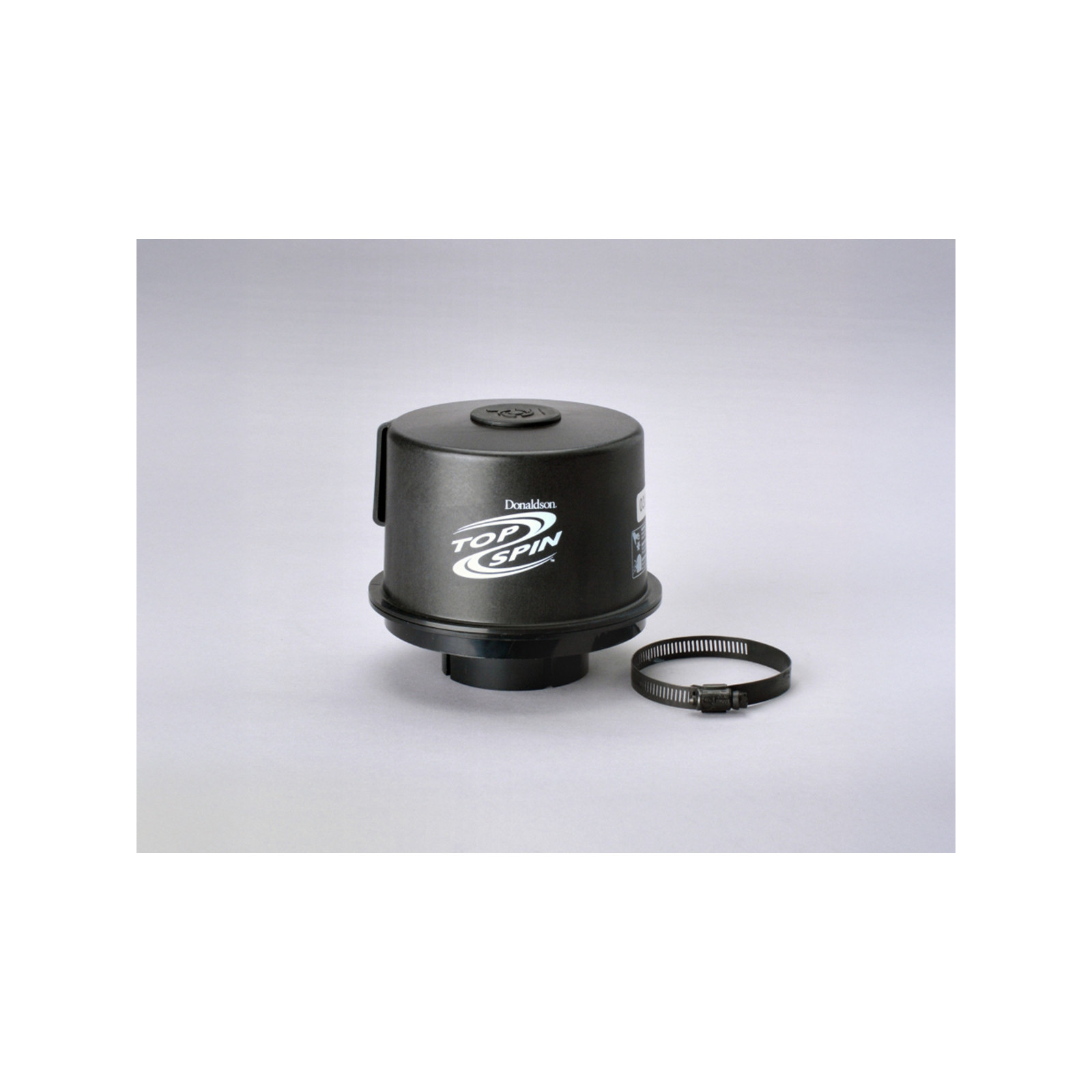 Préfiltre cyclonique Donaldson Topspin Ø6.5" avec entrée Ø3"