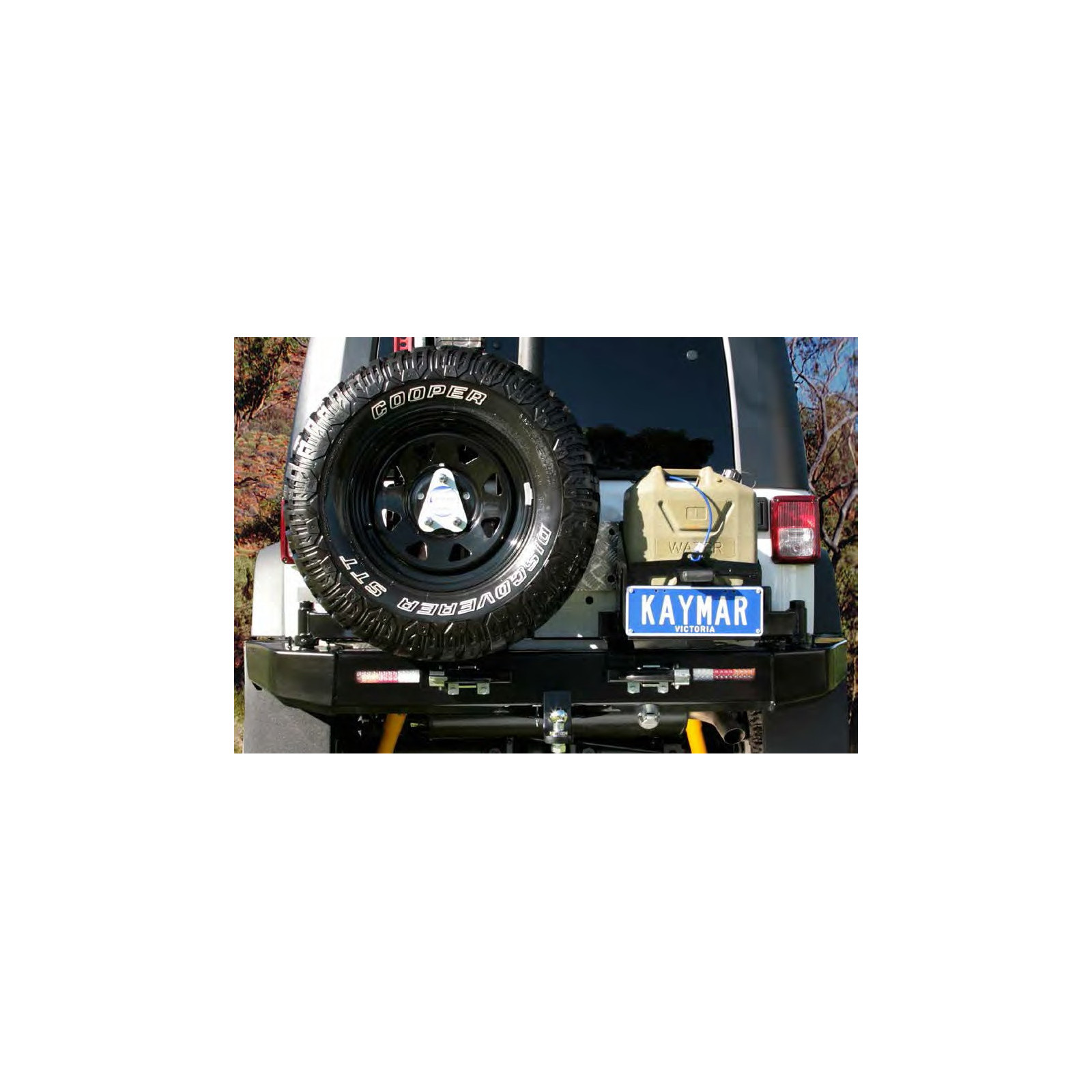 Porte roue de secours Kaymar Droit Jeep Wrangler JK