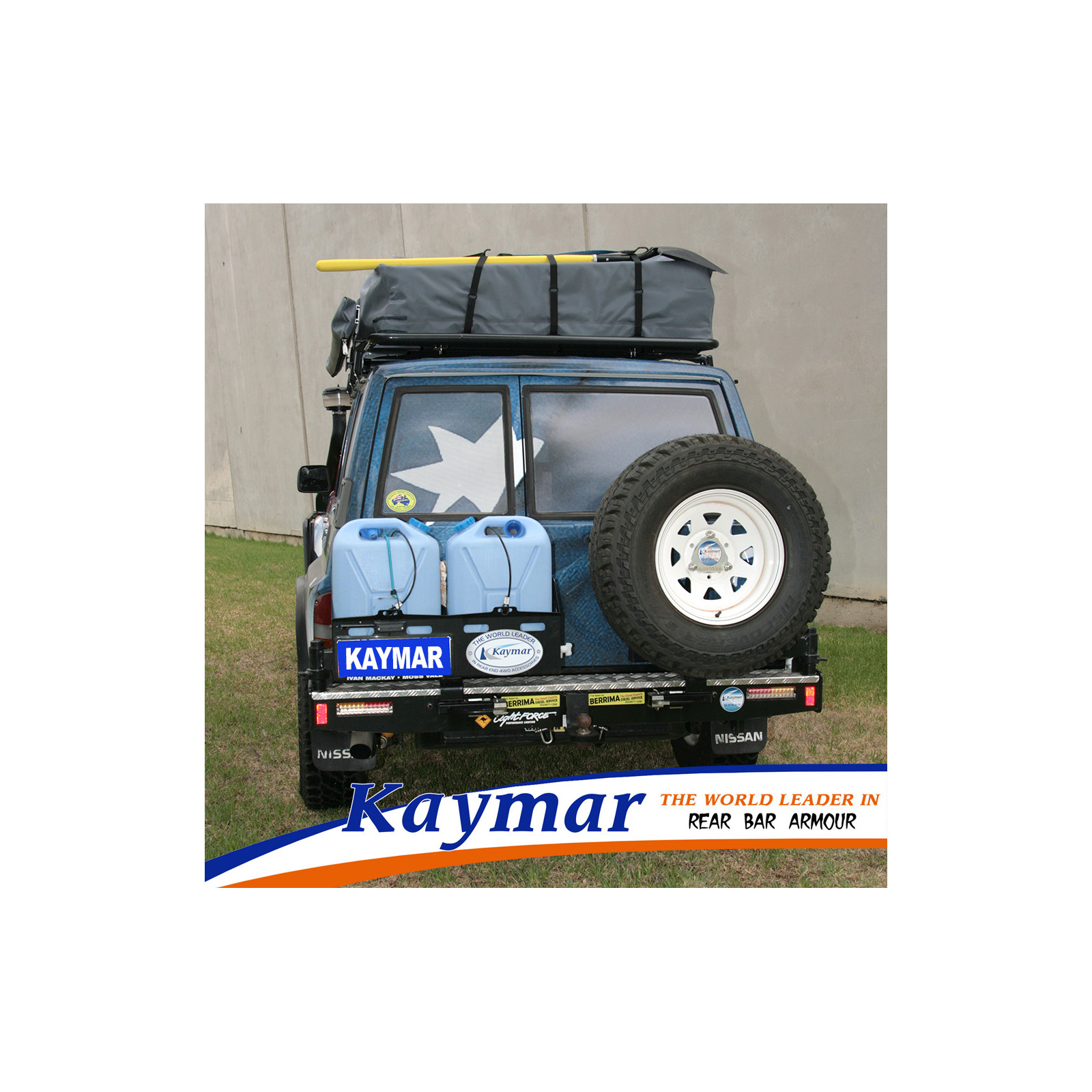 Pare chocs arrière Kaymar pour Nissan Patrol GR Y60