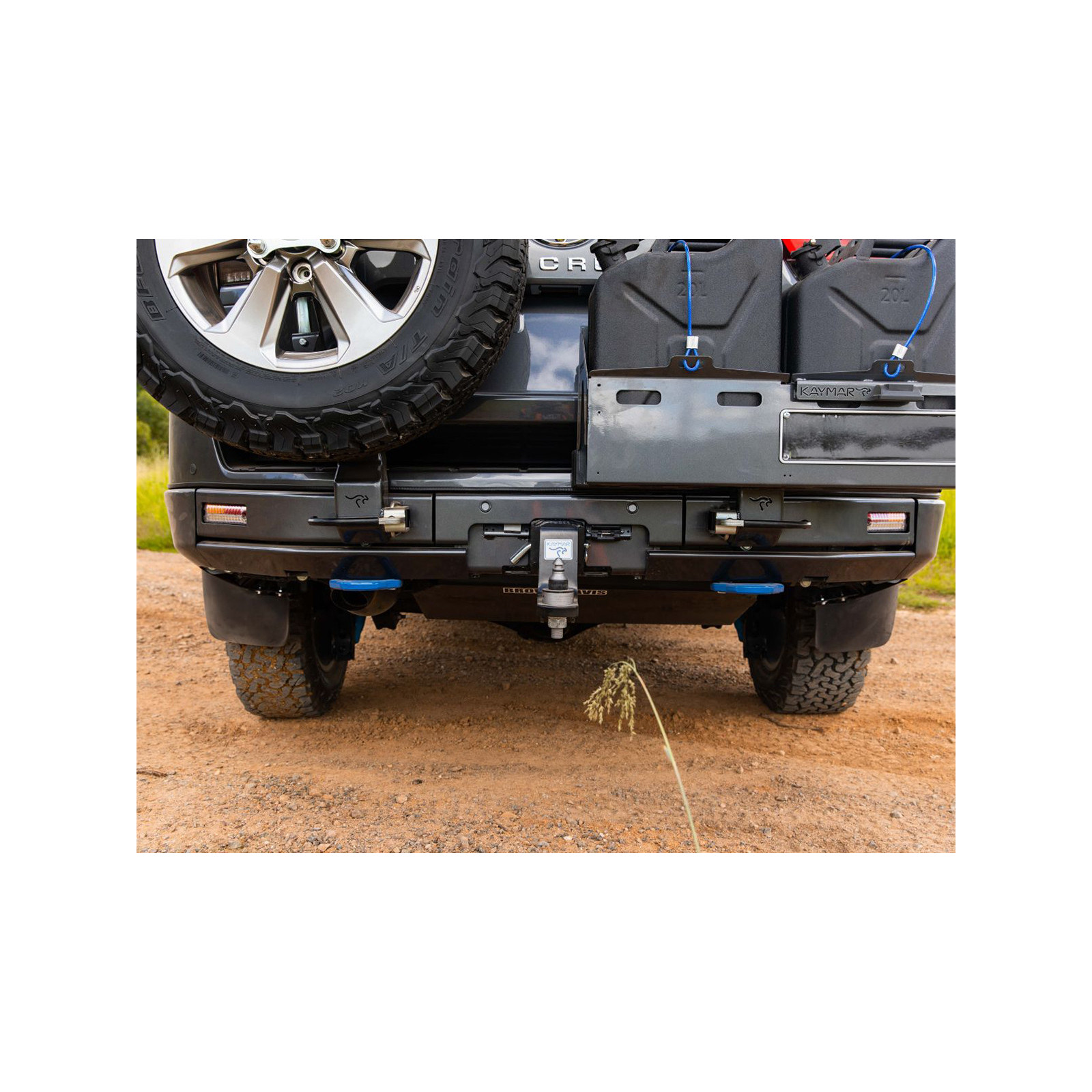Pare Choc Arrière Kaymar avec radar Toyota Land Cruiser 300