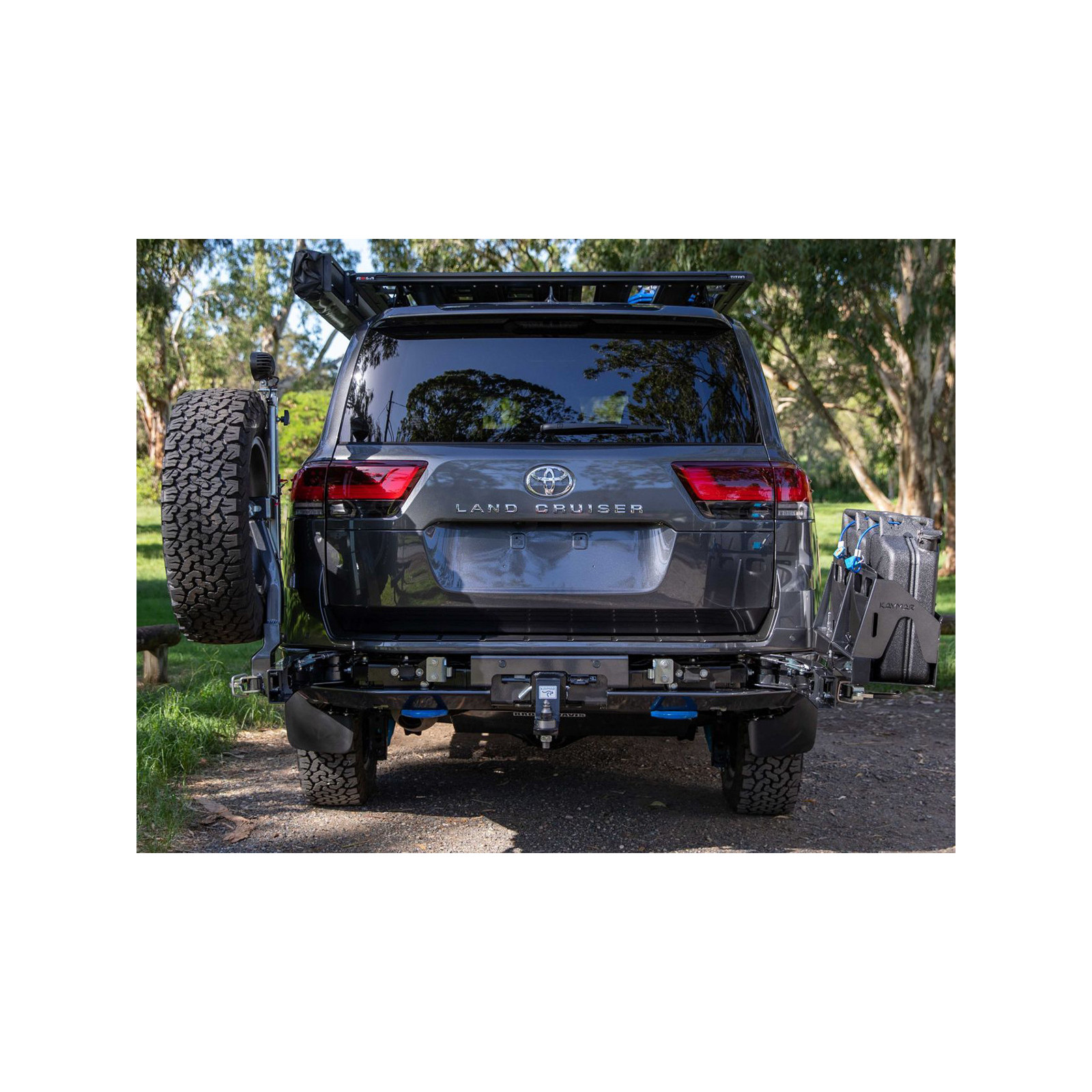 Pare Choc Arrière Kaymar avec radar Toyota Land Cruiser 300