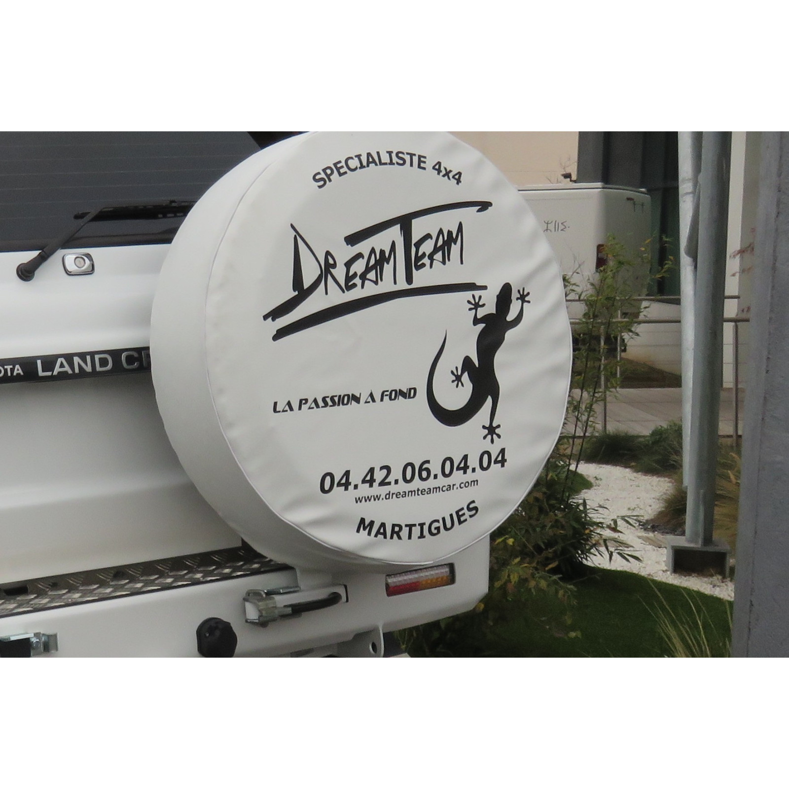 Porte roue de secours droit Kaymar Toyota HDJ80 et Nissan Patrol GR Y60