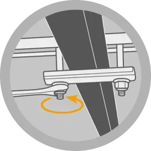 Fixations pour tentes de toit AUTOHOME 177/M-11