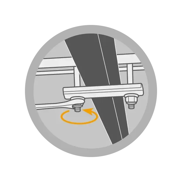 Fixations pour tentes de toit AUTOHOME 188M