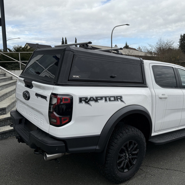 HARD TOP ALUMINIUM RIVAL FORD RANGER / RAPTOR 2012-2022 E/C 