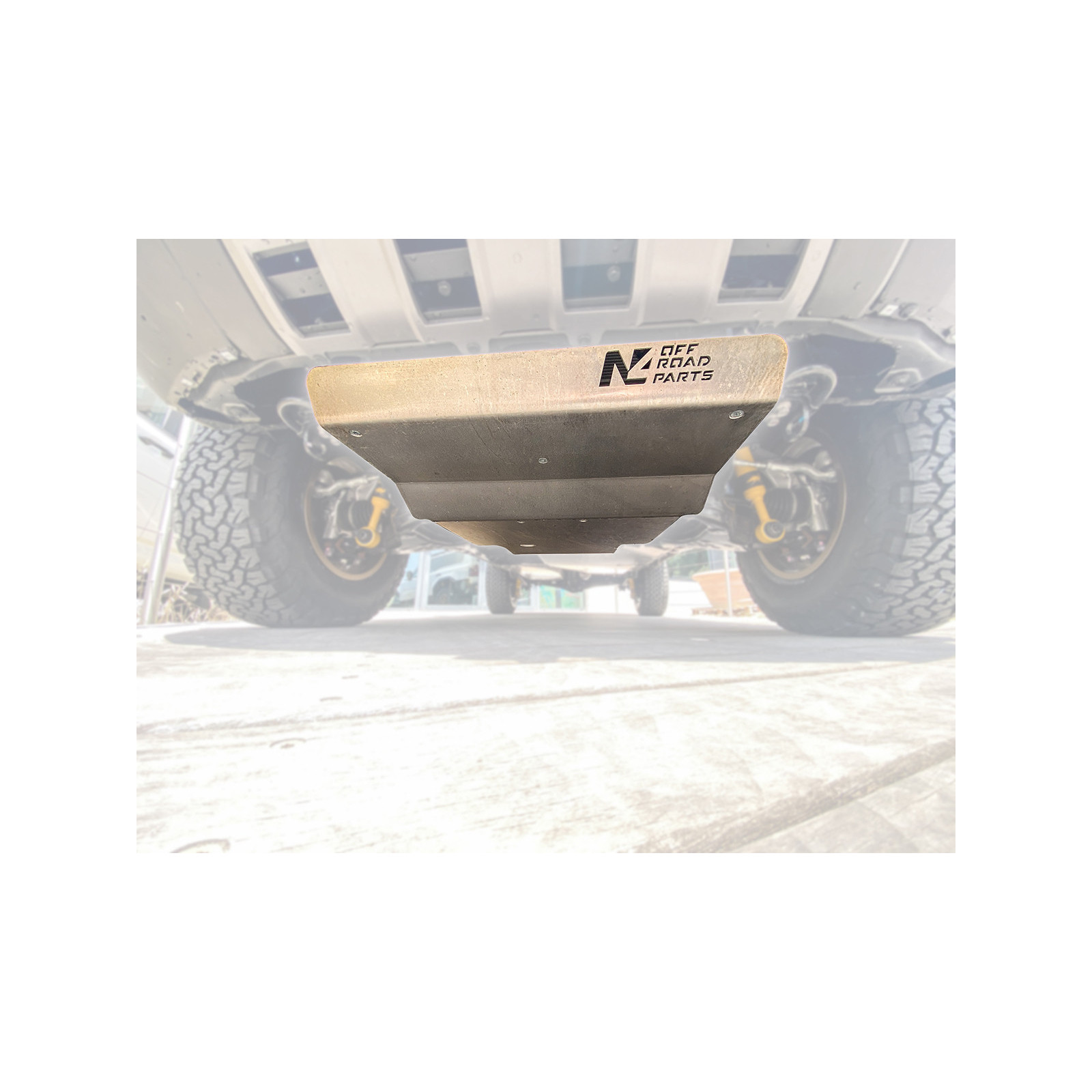 Ski de protection avant N4-Offroad Soft aluminium 8mm pour Toyota GDJ250 2024+