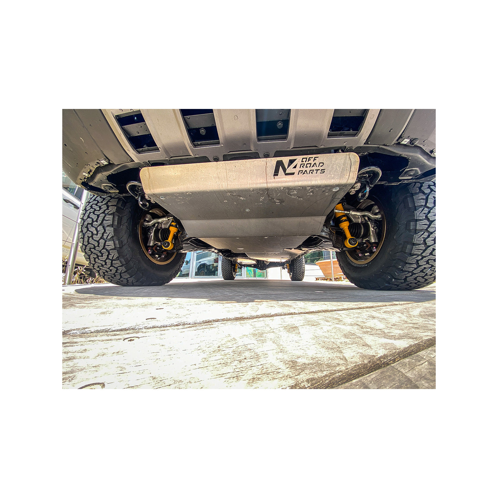 Ski de protection avant N4-Offroad Soft aluminium 8mm pour Toyota GDJ250 2024+