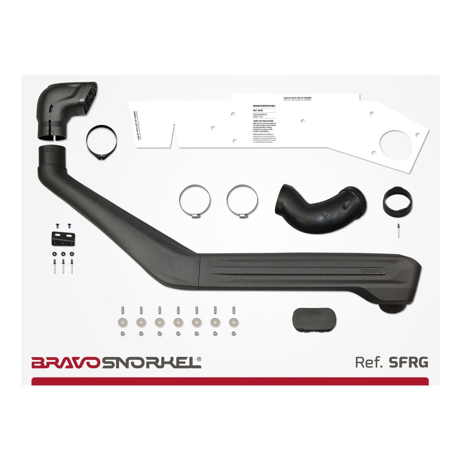 Snorkels BRAVO SNORKEL SFRG