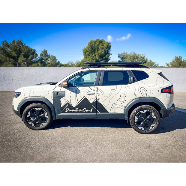 Kit galerie intégrale Pioneer 6 1300x1240mm N4-Offroad pour Dacia Duster 2024+