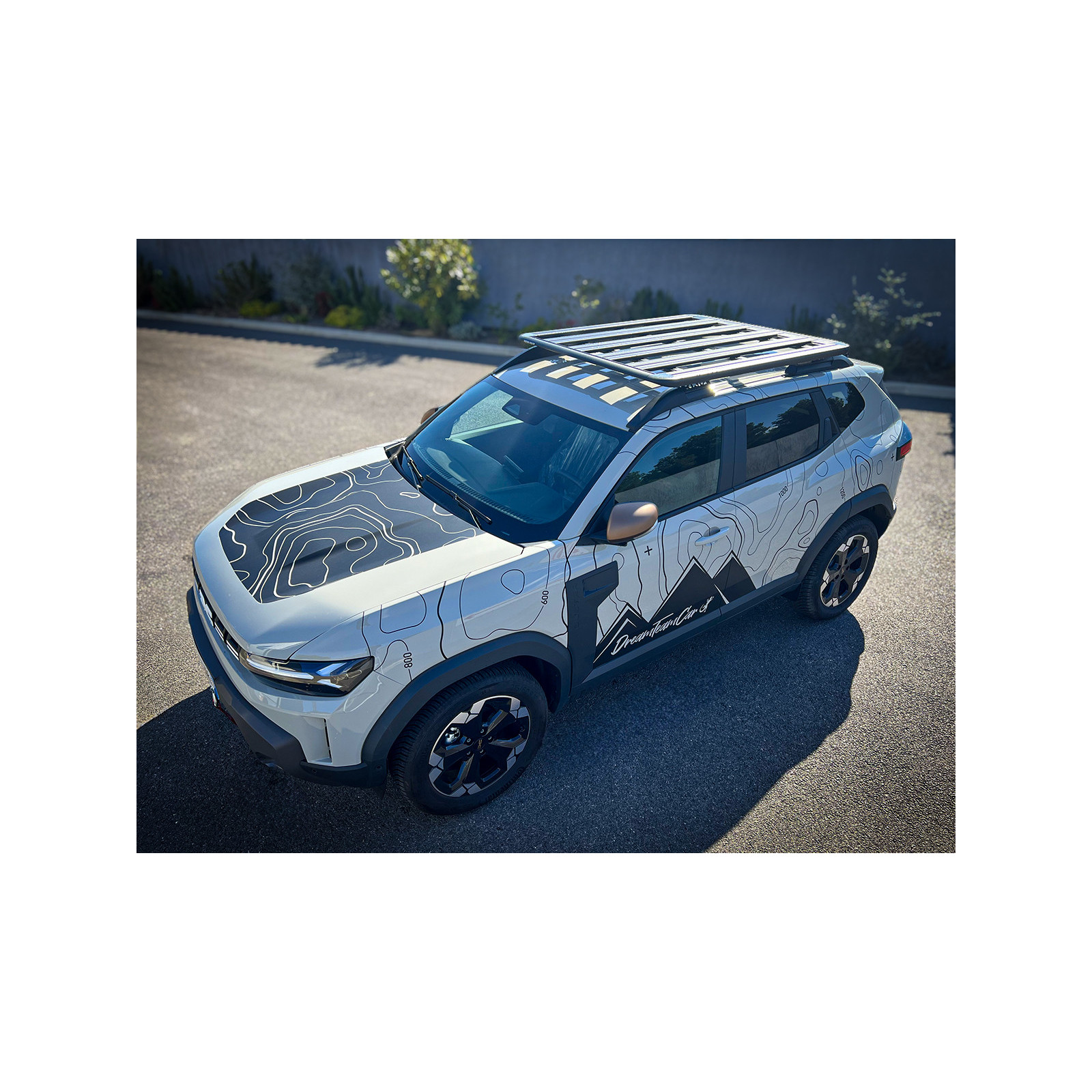 Kit galerie intégrale Pioneer 6 1300x1240mm Rhino Rack pour Dacia Duster 2024+