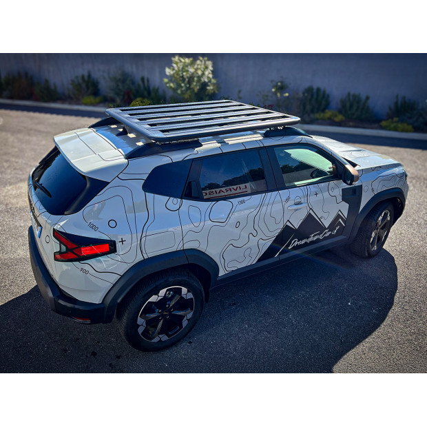 Kit galerie intégrale Pioneer 6 1300x1240mm Rhino Rack pour Dacia Duster 2024+